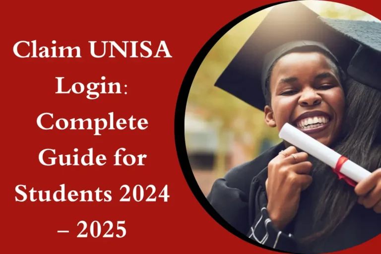 Claim UNISA Login Complete Guide for Students 2024 - 2025