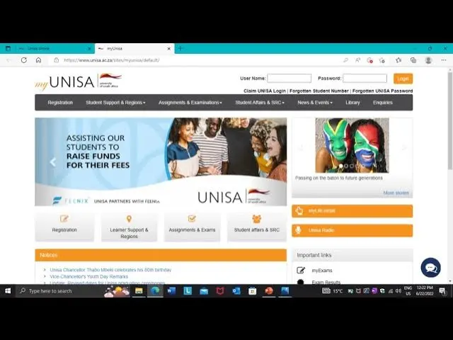 Claim your UNISA Login