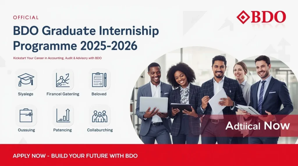 BDO Graduate Internship Programme 2025-2026