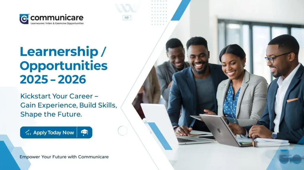 Communicare Learnership Internship Opportunities 2025-2026
