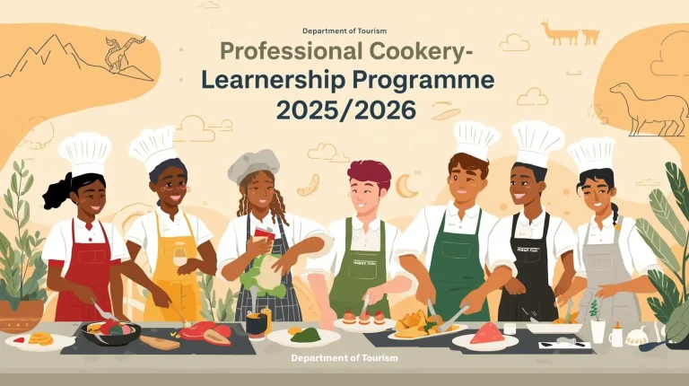 Department of Tourism Professional Cookery Learnership Programme 20252026