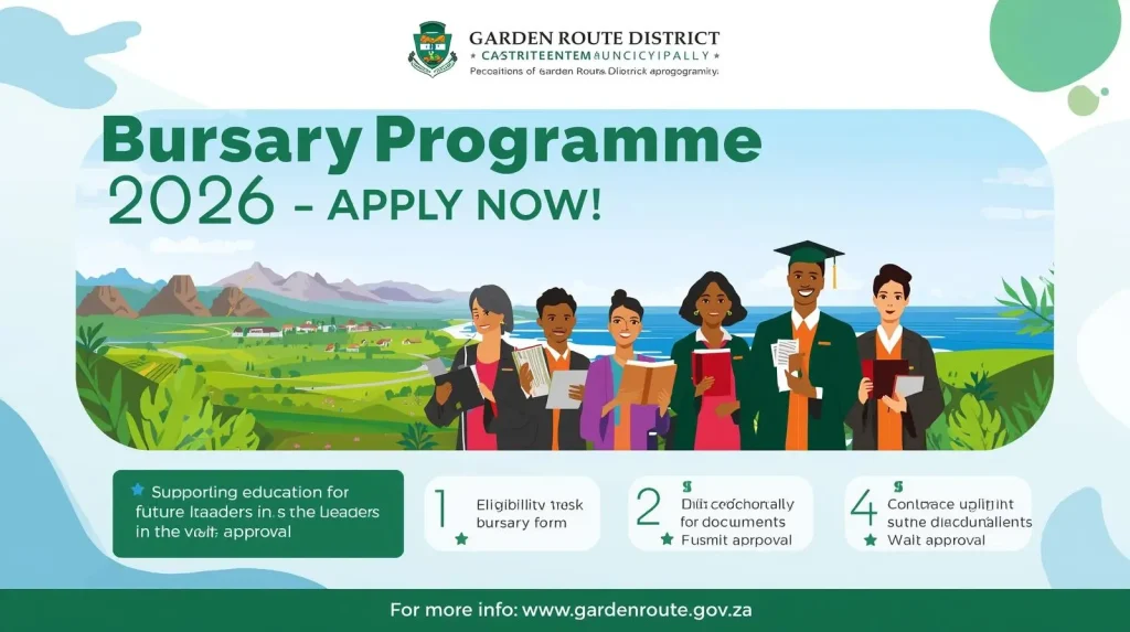 Garden Route District Municipality Bursary Programme for 2026