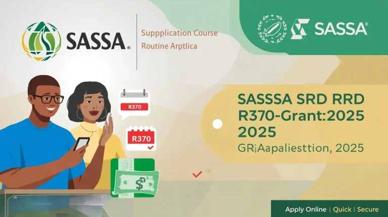 SASSA Reapplication for SRD R370 Grant 2025
