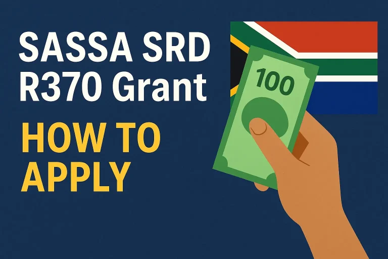 SASSA SRD R370 Grant | How to Apply for SC19 Application Process