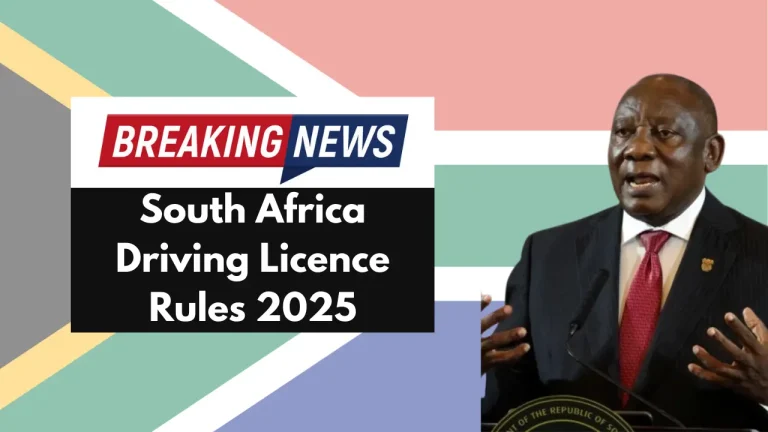 South Africa Driving Licence Rules 2025