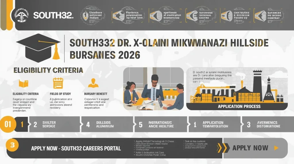 South32 Dr Xolani Mkhwanazi Hillside Bursaries 2026