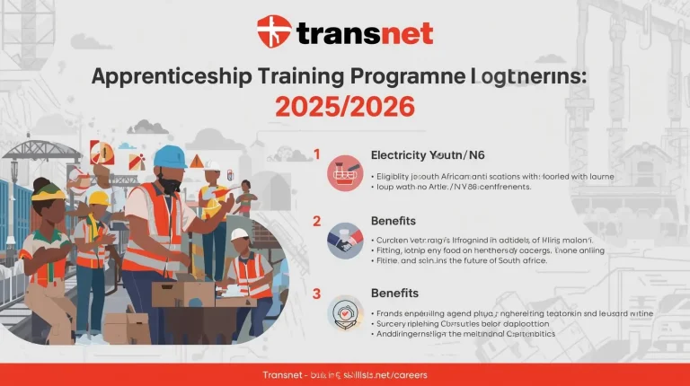 Transnet Apprenticeship Training Programme 20252026