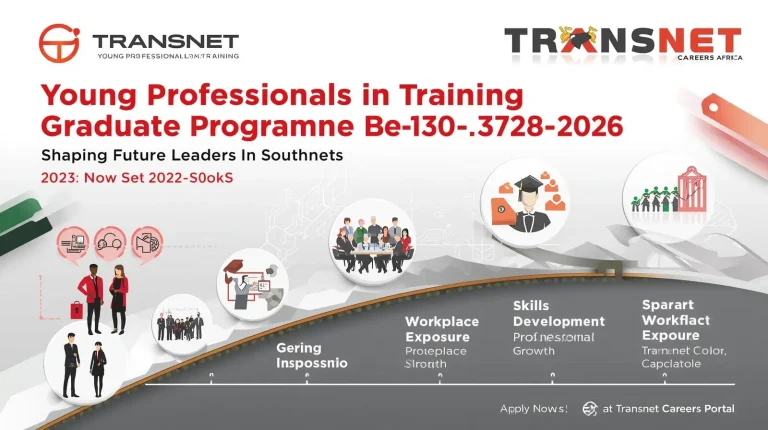 Transnet Young Professionals in Training Graduate Programme 2025-2026