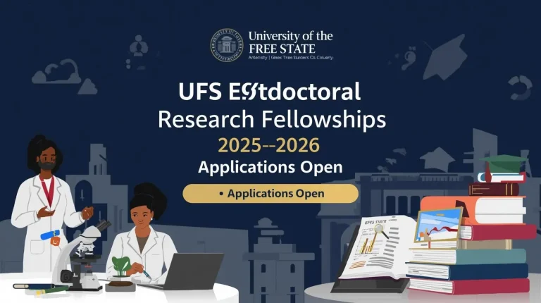 University of the Free State (UFS) Postdoctoral Research Fellowships 2025-2026