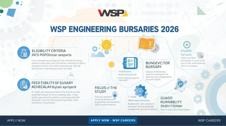 WSP Engineering Bursaries 2026 – Apply Now for Your Future in Engineering