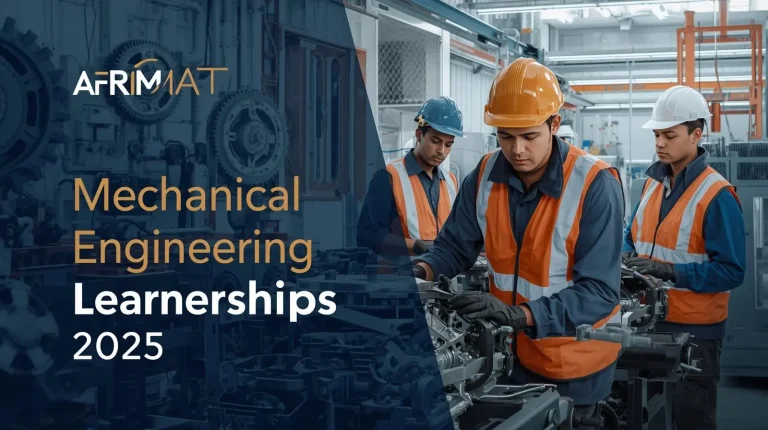 Afrimat Mechanical Engineering Learnerships 2025 - How to Apply