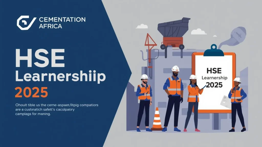 Cementation Africa HSE Learnership 2025 - How to Apply