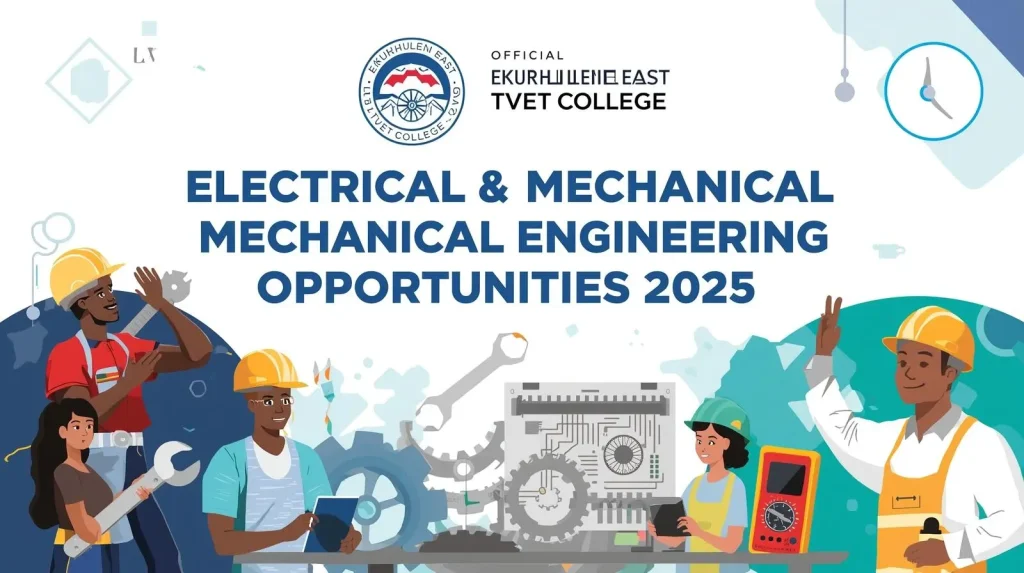Ekurhuleni East TVET College Electrical & Mechanical Engineering Opportunities 2025