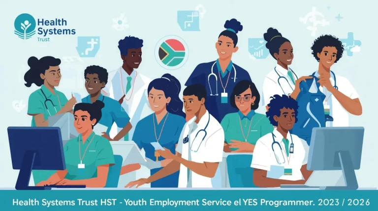 Health Systems Trust (HST) Youth Employment Service (YES) Programme 2025  2026