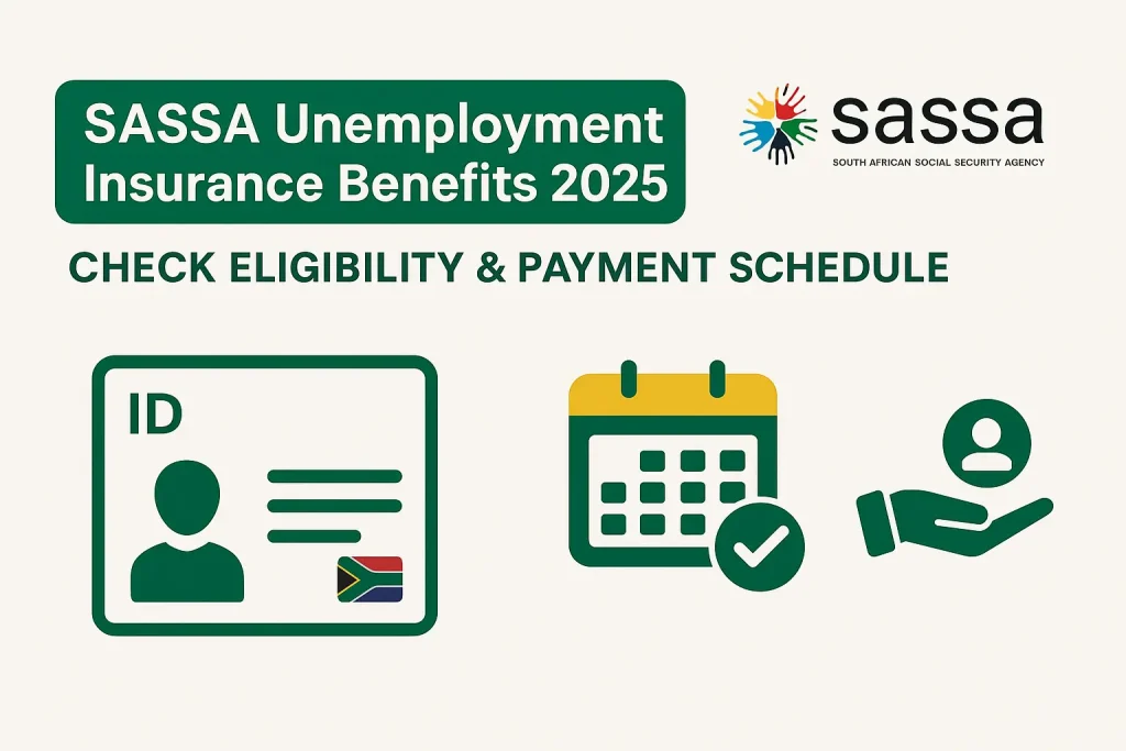⁠SASSA Unemployment Insurance Benefits - Check Eligibility & Payment Schedule 2025