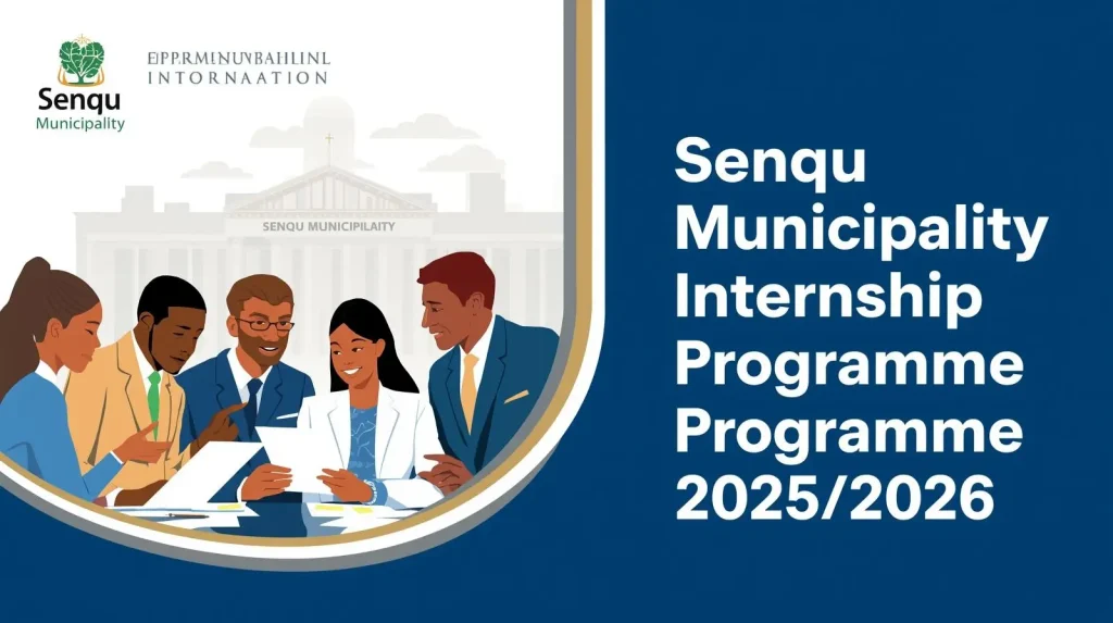 Senqu Municipality Internship Programme 20252026 - How to Apply