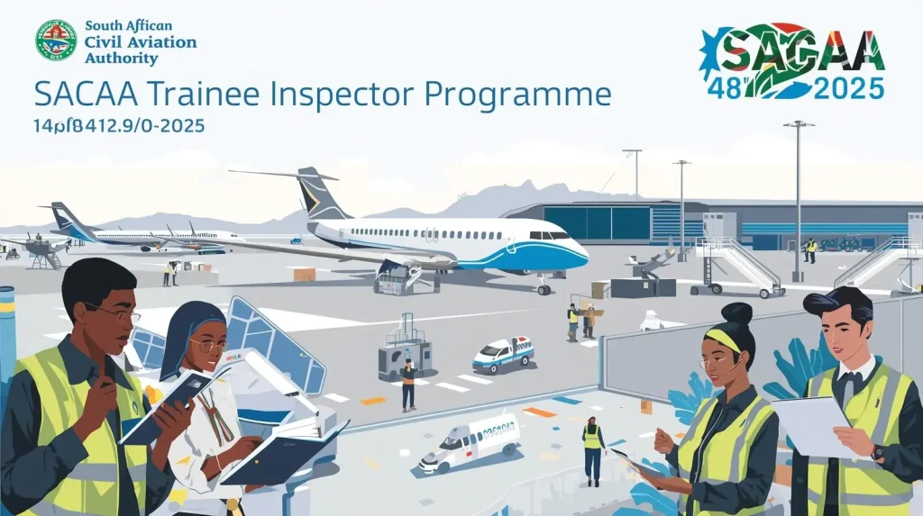 South African Civil Aviation Authority (SACAA) Trainee Inspector Programme 2025